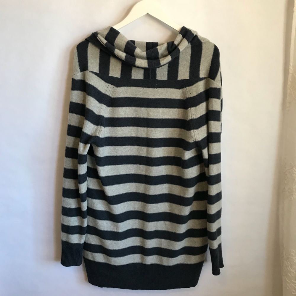 JOIE Cashmere Long Cardigan Striped - Picture 2 of 8